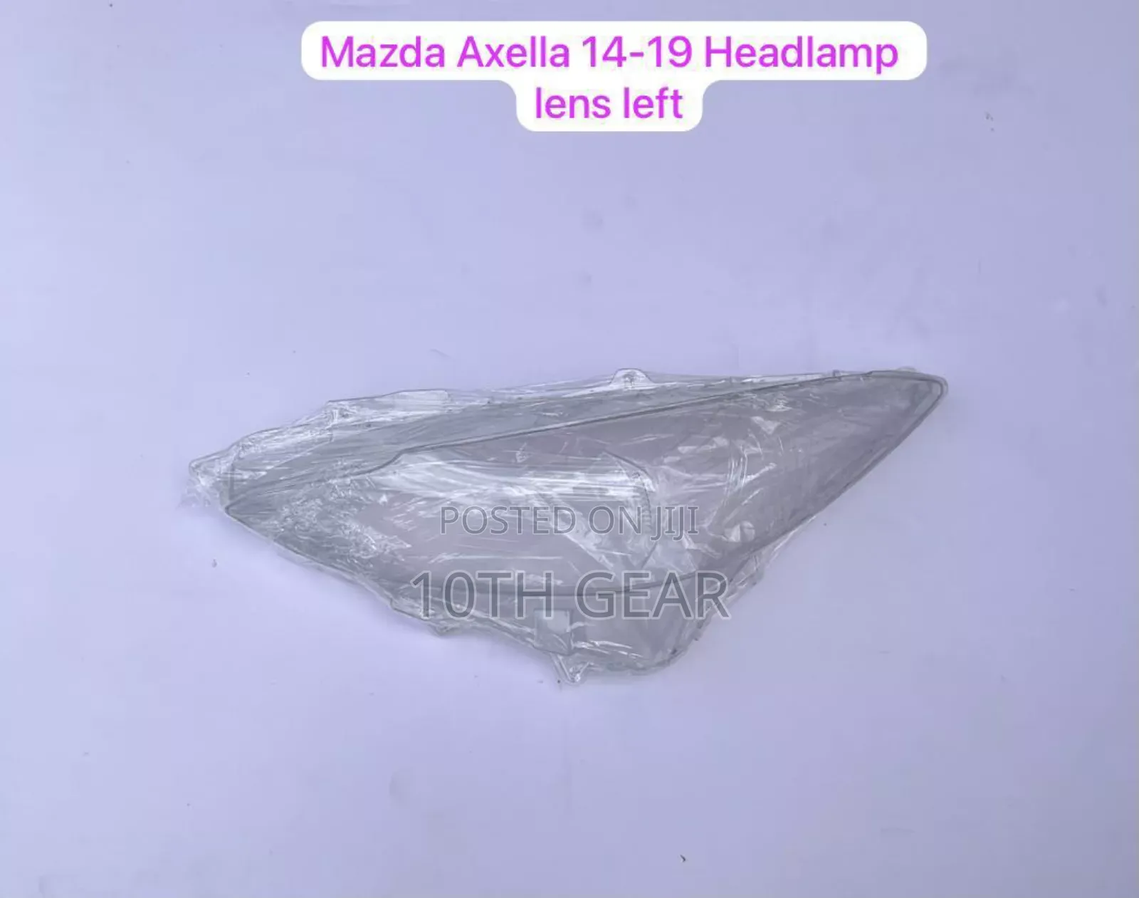 Mazda Axella 14-19 Headlight Lens Left or Right Piece
