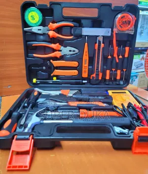 35pcs Toolbox Set. Comprehensive Household Tool Kit.