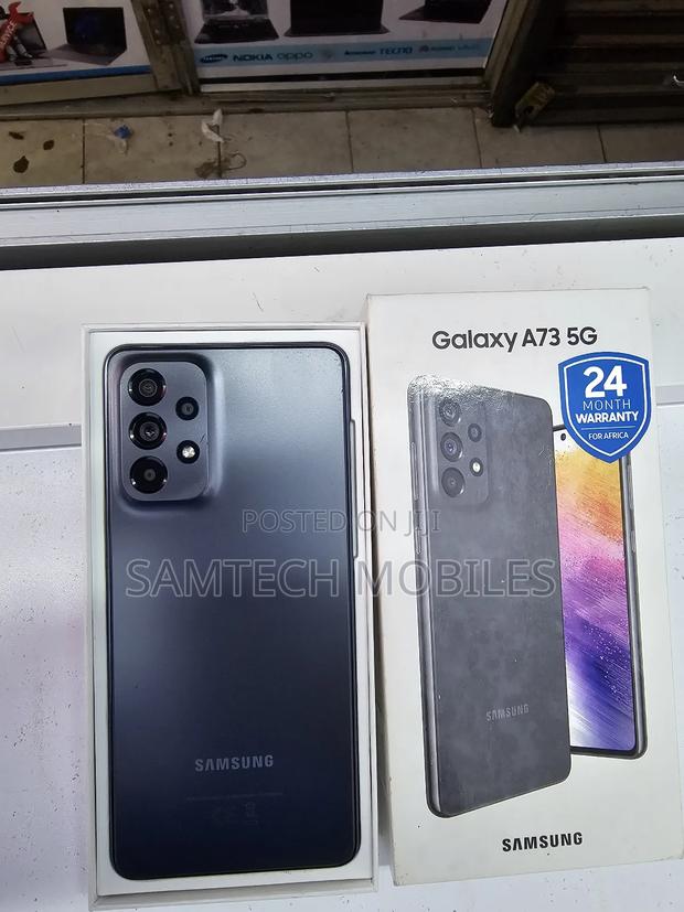 Samsung Galaxy A73 5G 256 GB Gray - thumbnail 3