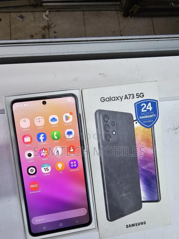 Samsung Galaxy A73 5G 256 GB Gray - thumbnail 4