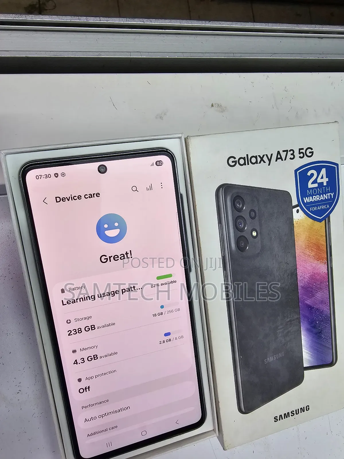 Samsung Galaxy A73 5G 256 GB Gray