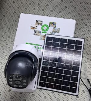 Wi-Fi 3mp V380-Pro Solar PTZ Camera Powered PTZ (Pan-Tilt-Zoom)Camera - main view