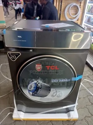 TCL 12kg P612flg Front Load Washing Machine