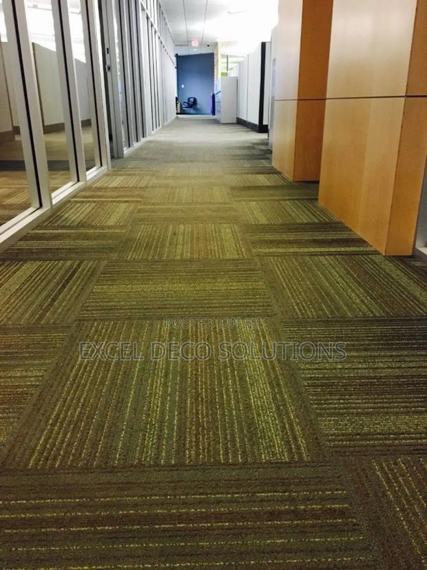 Luxury Patterned Carpet Tiles – Elegant Finish for Your Floors