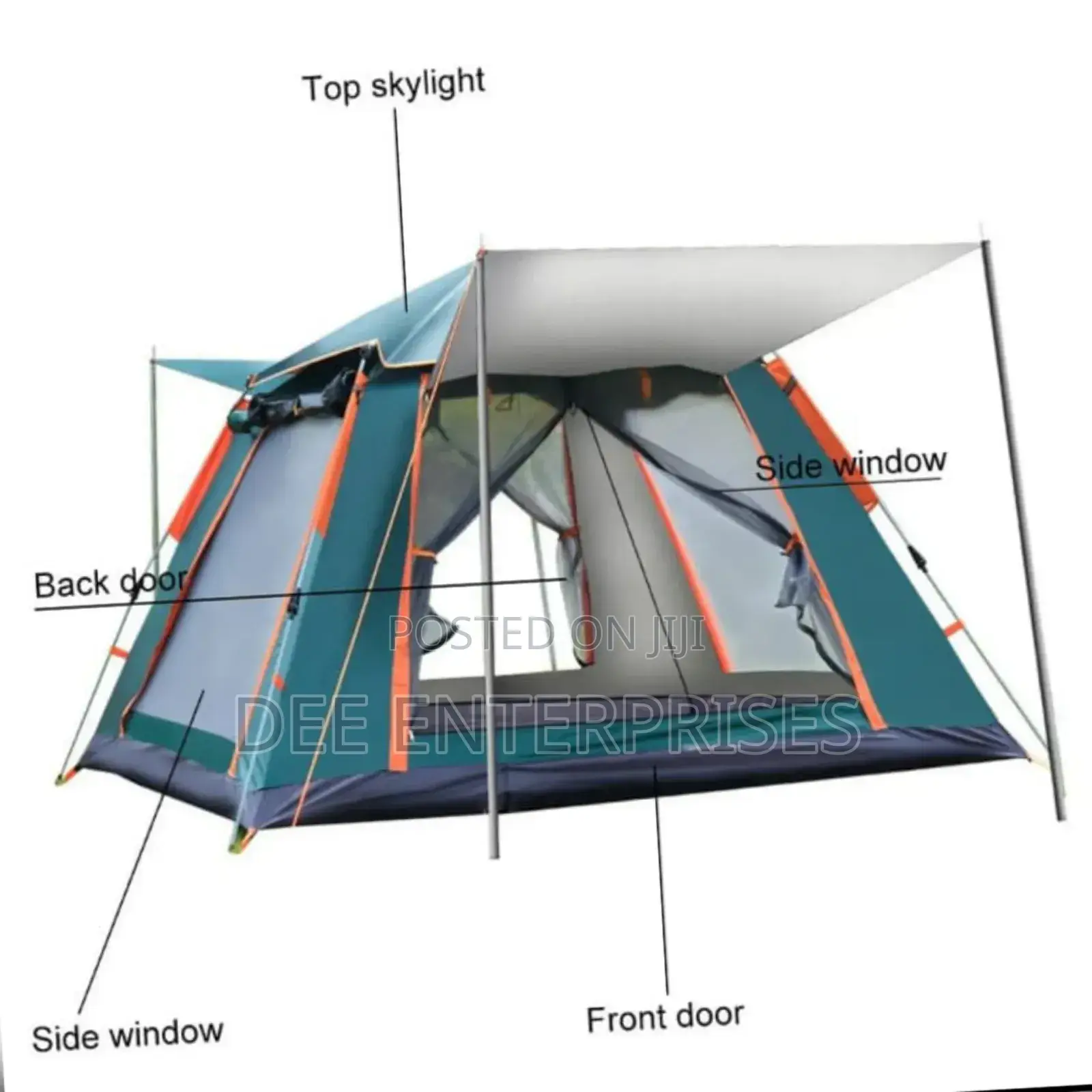 6-8 People Camping Tent