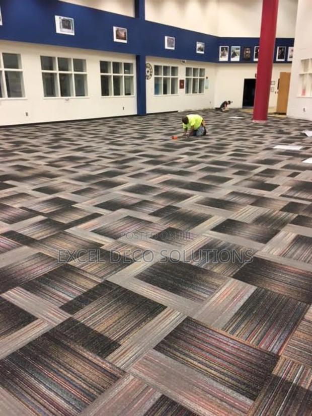 Luxury Textured Carpet Tiles – Elegant Durable Flooring
