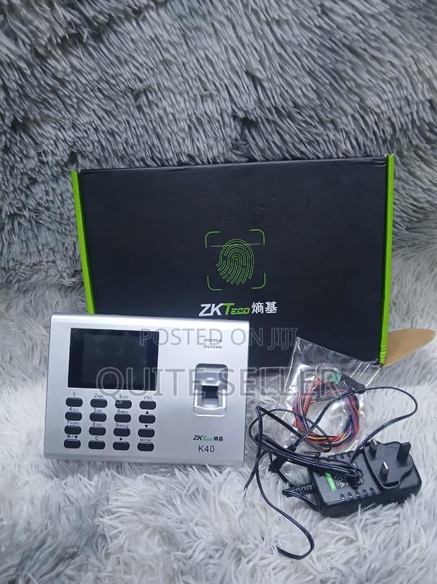 K40 Fingerprint Verification Time Attendance Terminal - main view