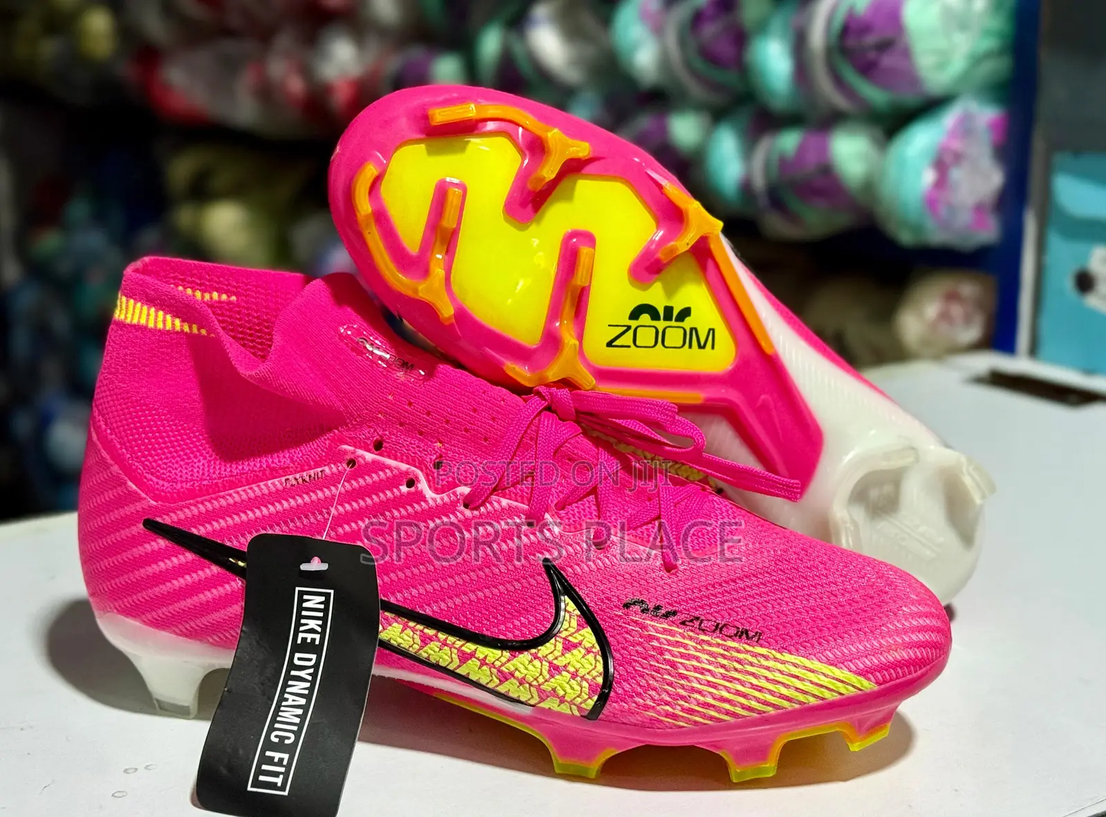 Nike Mercurial Vibrant Pink Vapor 15 Elite Fg Soccer Boot