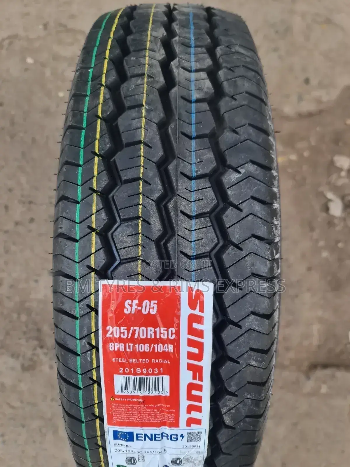 205 /70 R15 Sunfull Tyres (Commercial)