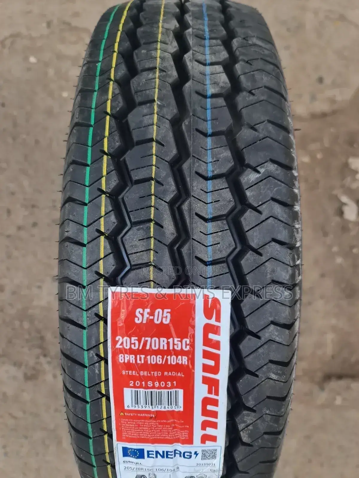 205 /70 R15 Sunfull Tyres (Commercial)