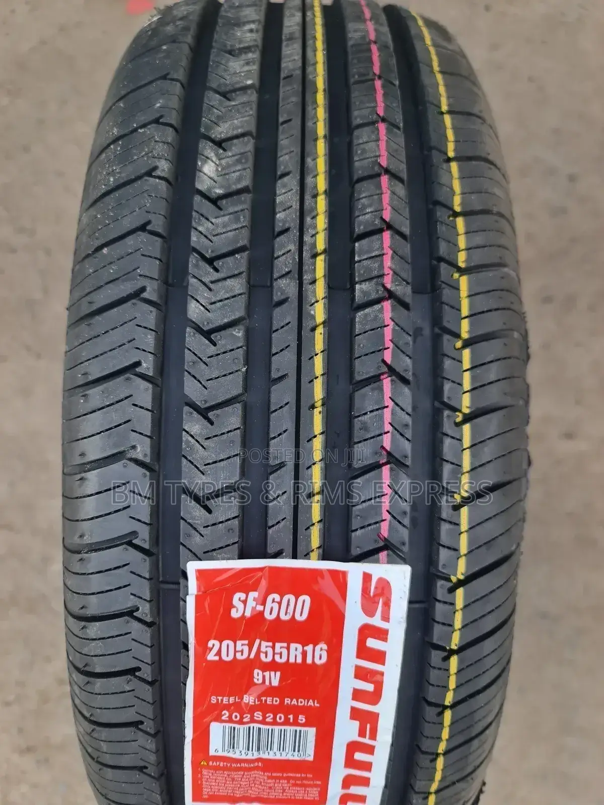 205 /55 R16 Sunfull Tyres.