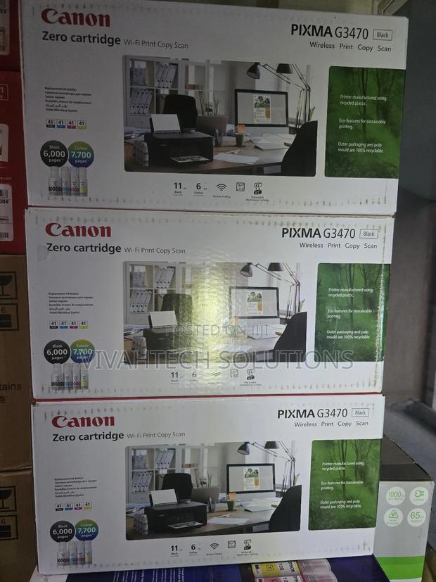 Canon G3470 Wireless Colour Printer - main view
