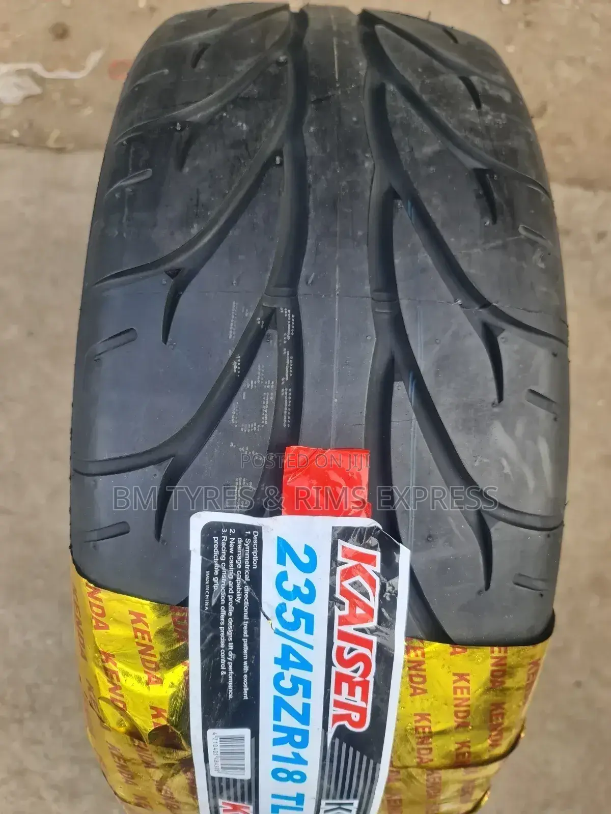 235 /45 R18 Kenda Tyres (Kaiser).