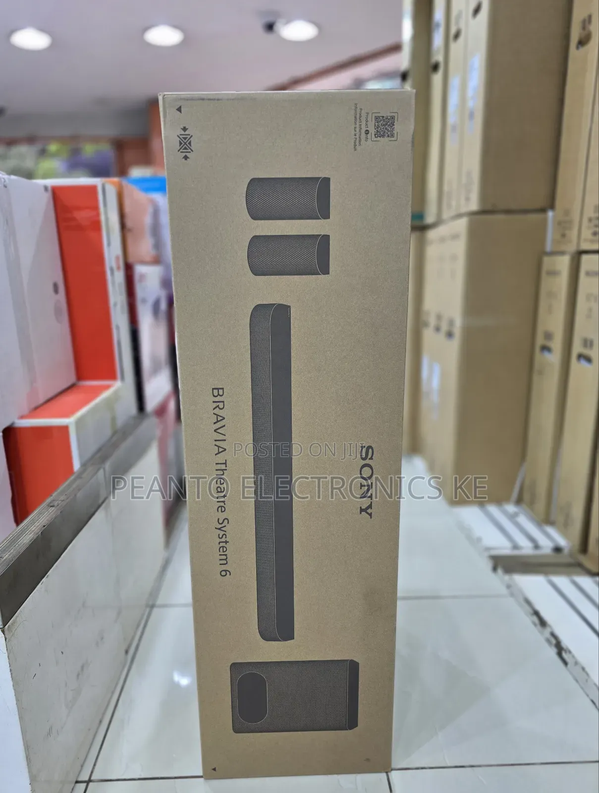 Sony Bravia (Ht-S60) Real 5.1ch 1000w,Dolby Atmos/Dts:X Soundbar