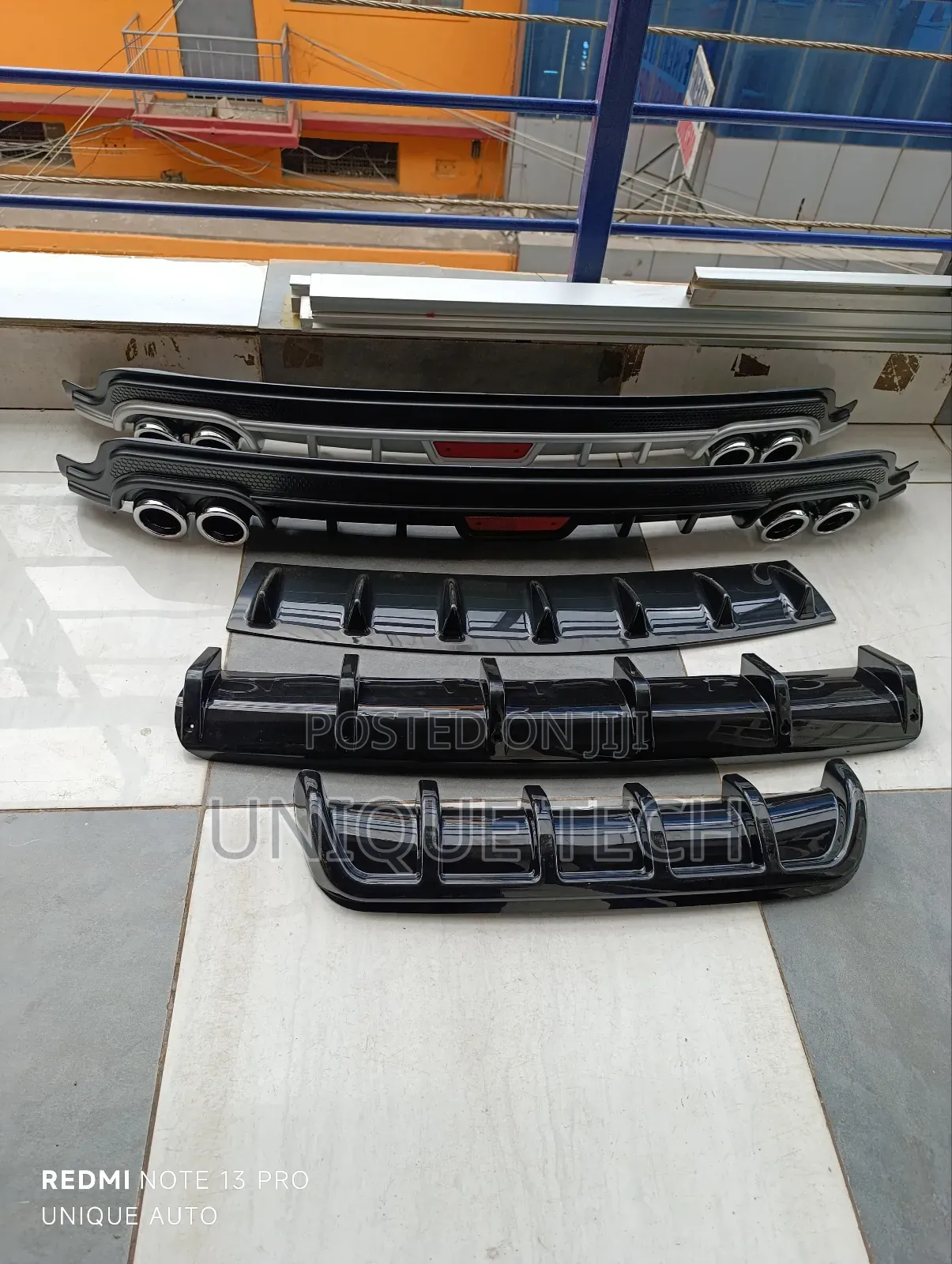 Universal Rear Bumper Diffuser Performance Car Styling Upgrade