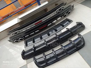 Universal Rear Diffuser Modern Aerodynamic Car Body Modification