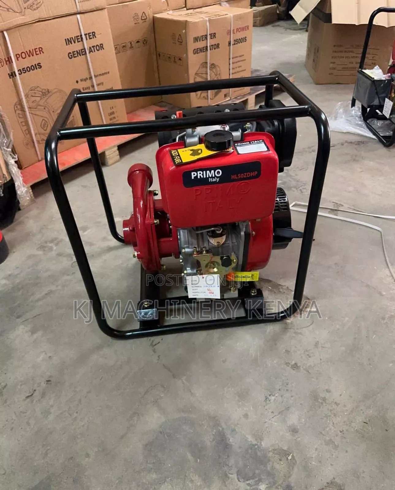 Primo Italy 16hp Diesel  Water Pump High Pressure