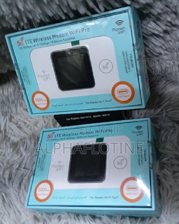Pocket Mifi 5g Supporting Saf"Telcom and Airtel With 300mbps