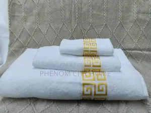 Egyptian Cotton 3pc Towels