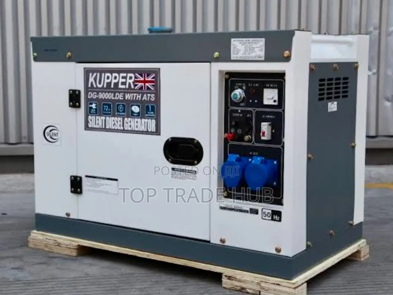 Heavy-duty Kupper 15kva Diesel Generator Ats 3 Phase