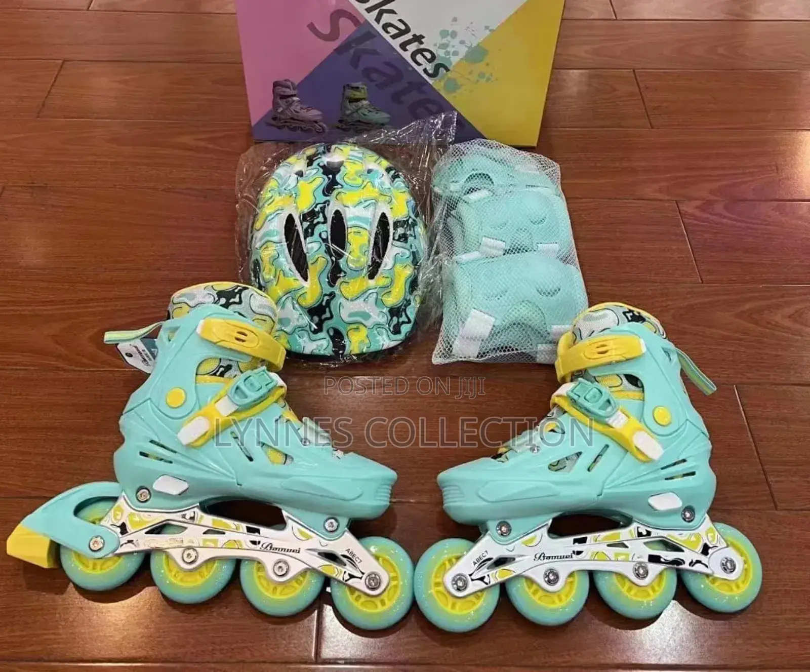 Roller Skates Full Set ,Sizes Small 31-34,Medium 35-38,Large 39-42