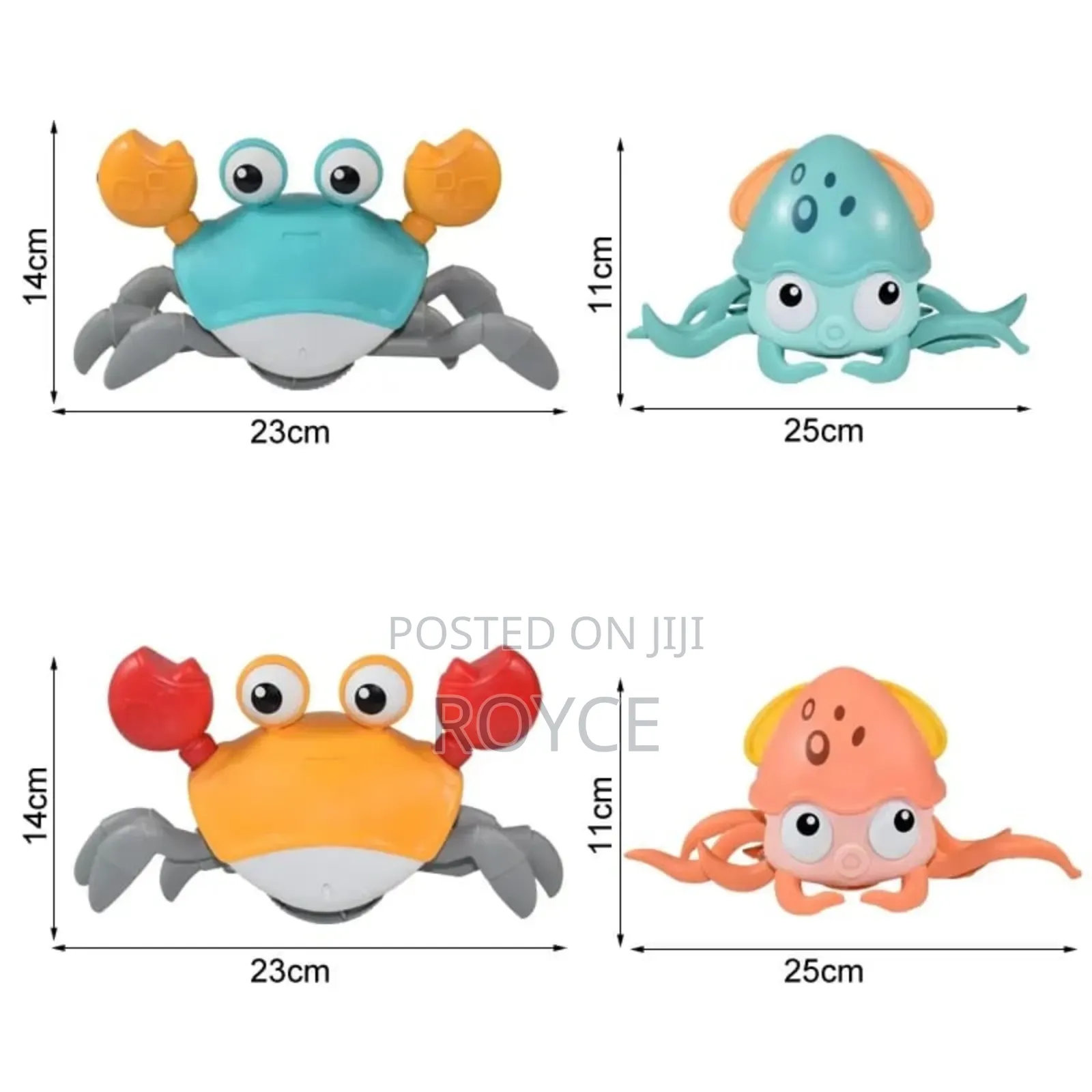 Crawling Crab Octopus Toy