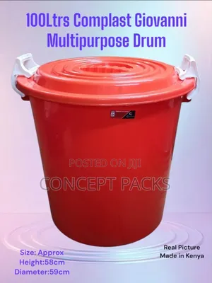 Complast 100l Multipurpose Drum Bin