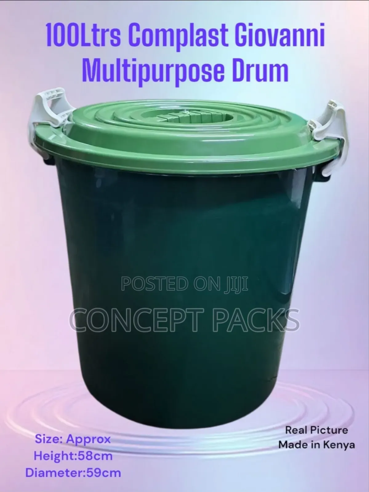Complast 100l Multipurpose Drum Bin