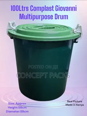 Complast 100l Multipurpose Drum Bin