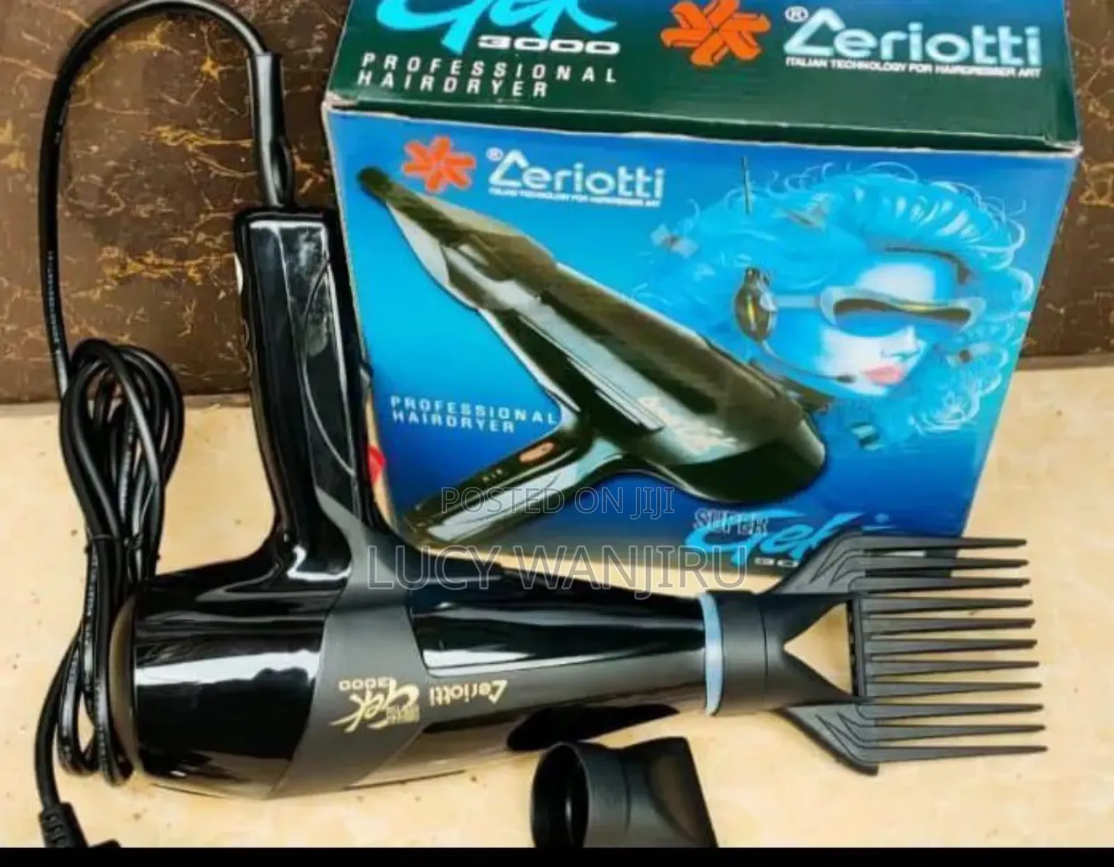 Professional Hair Dryer/ Electric Gek Hai Dryer