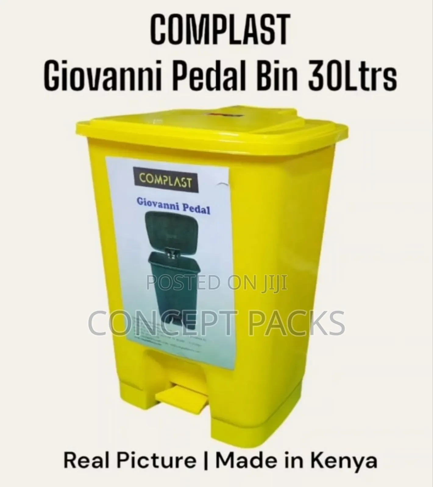 Giovanni Pedal Bin 30l