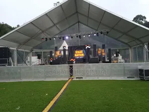 Big Tent the A_frame for Hire With Stage Public Address