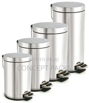30l Steel Bins. Stainless Steel