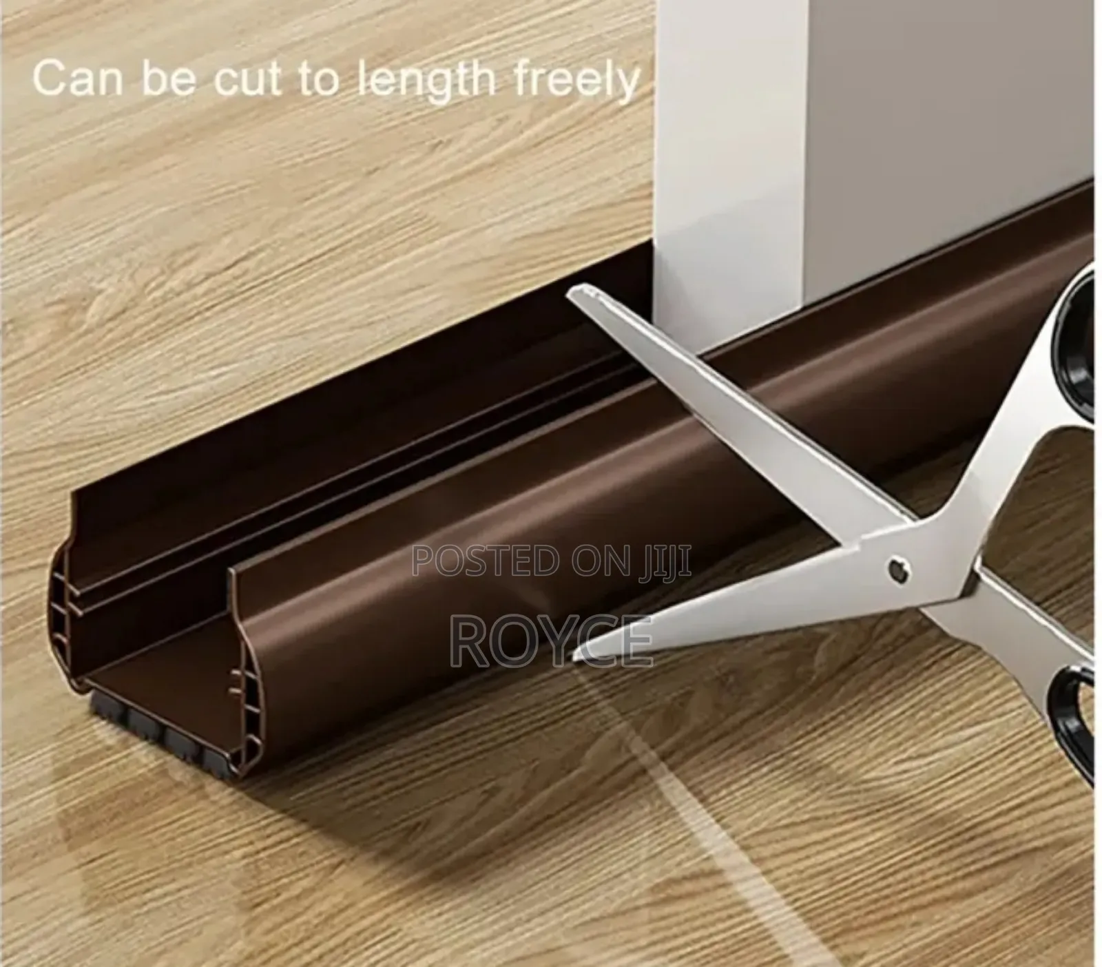 Under the Door Draft Stopper With Brush