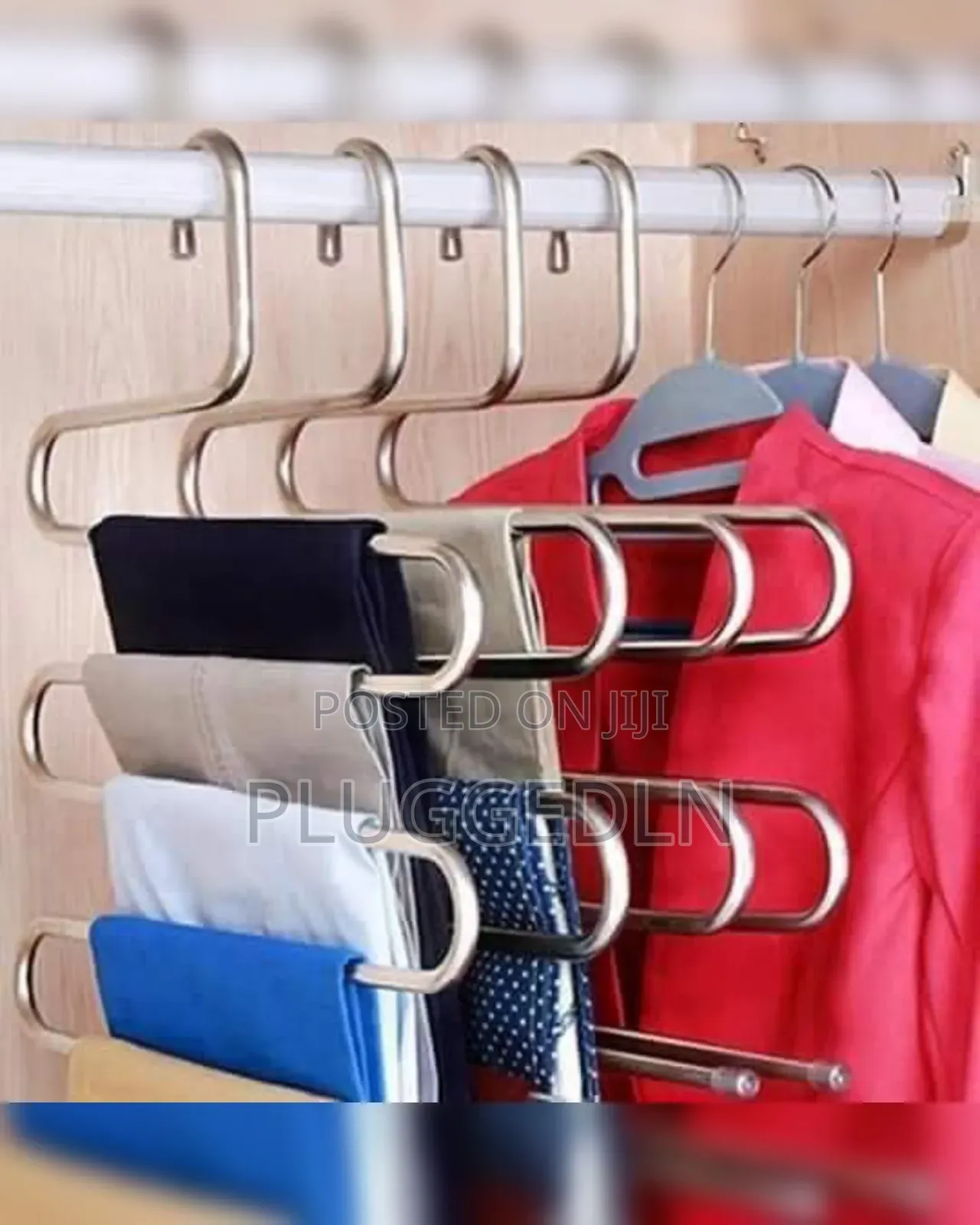 *Stainless Steel Trouser Hangers