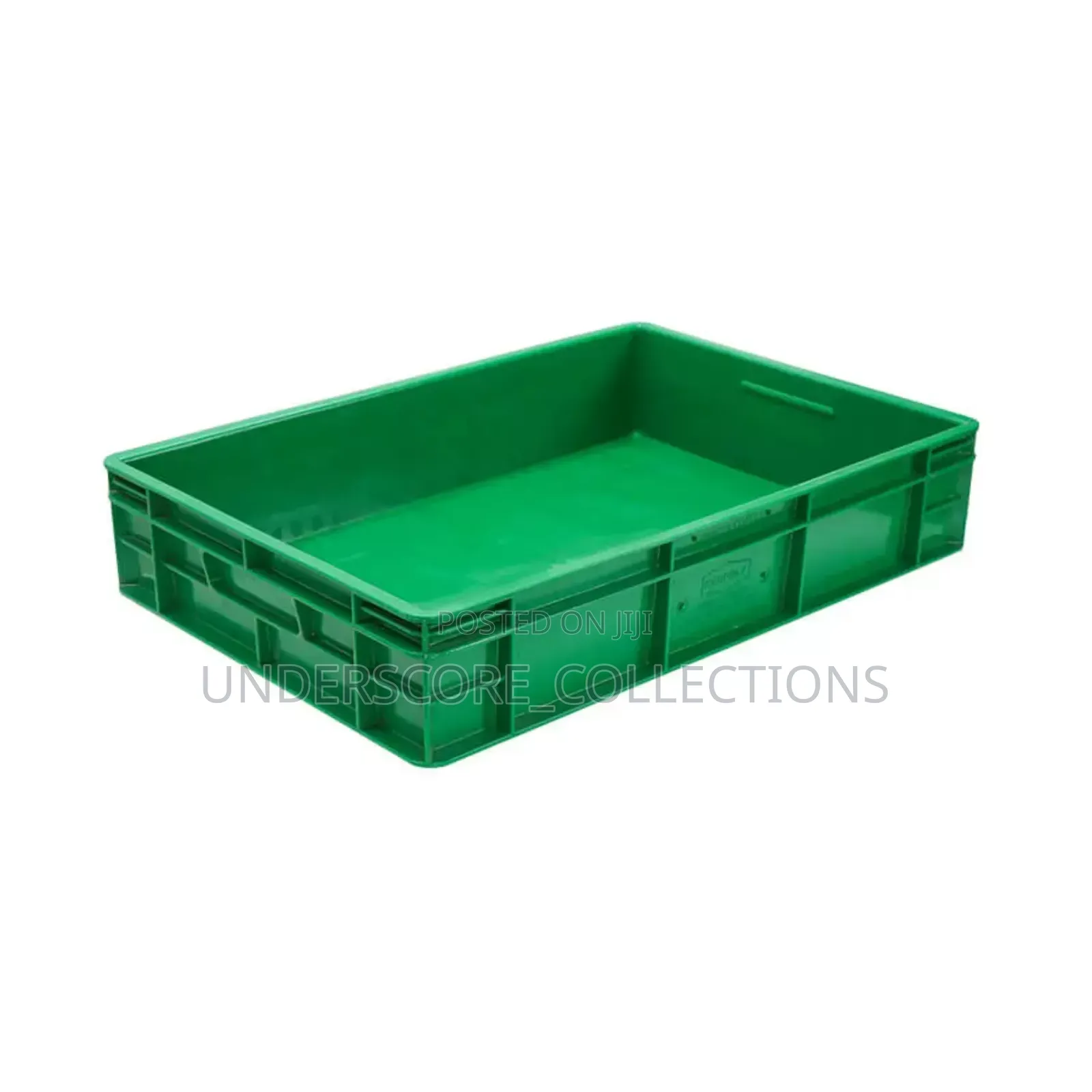 Green Polystack Crates
