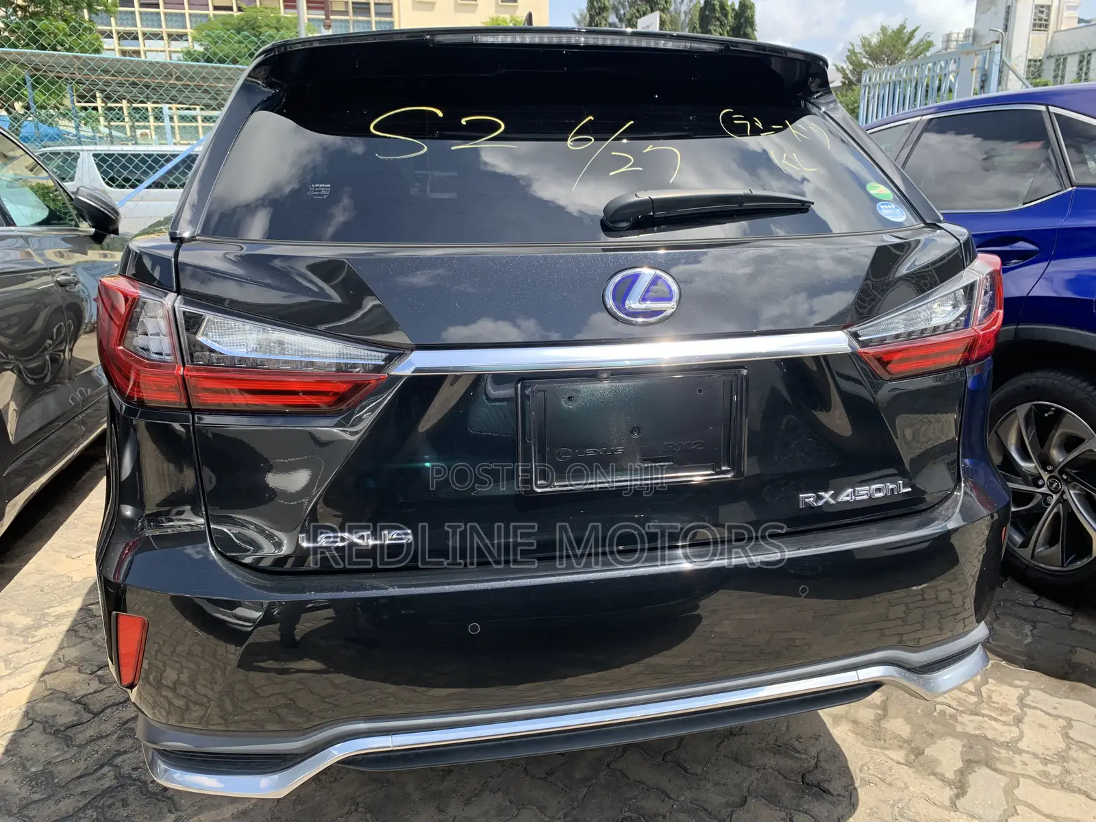 Lexus RX 450hL AWD 2018 Matt Black