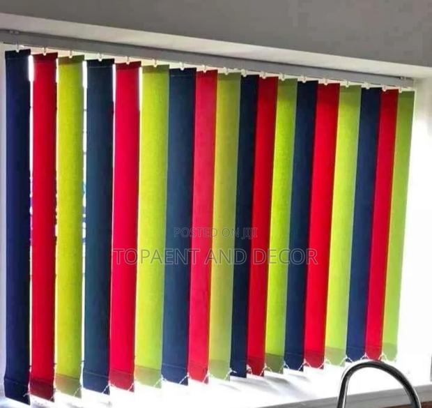 Colourful Modern Vertical Window Blinds for Both Home and Office