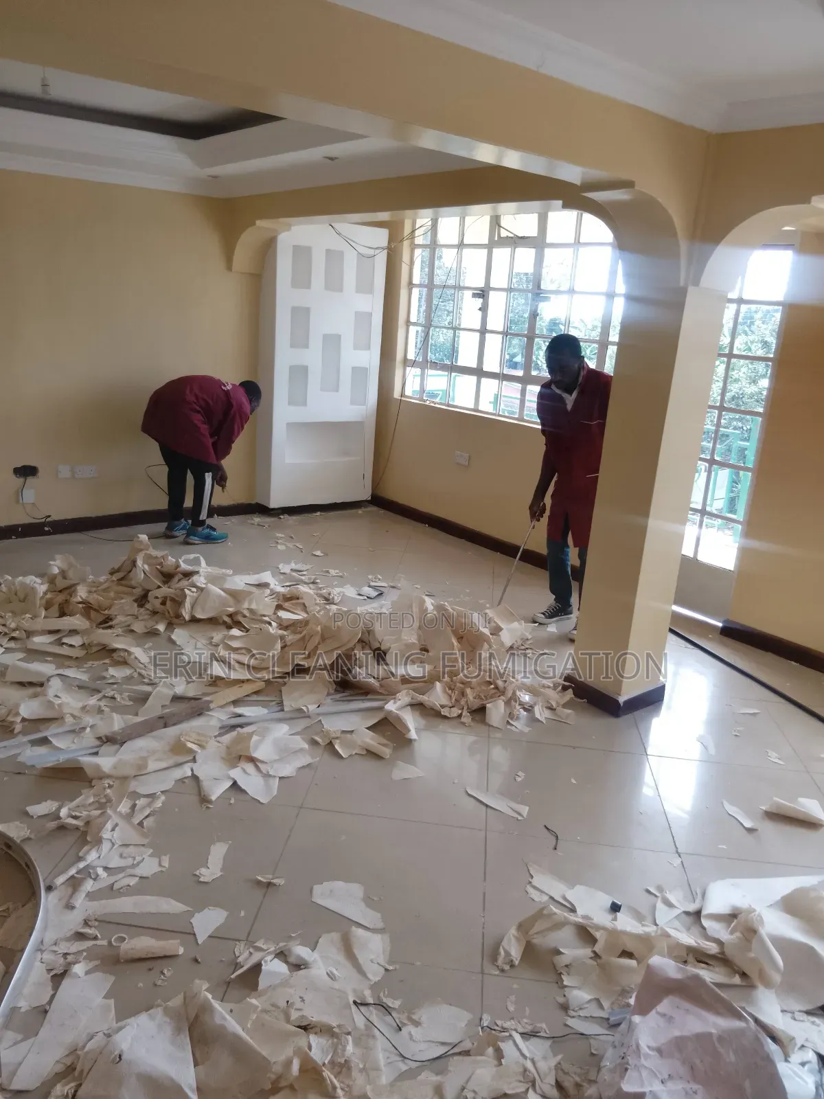 Floor Tile and House Cleaning