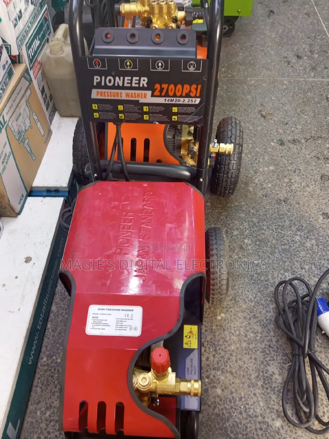 Highly Noted 2700psi Pioneer Electric Pressure Washer