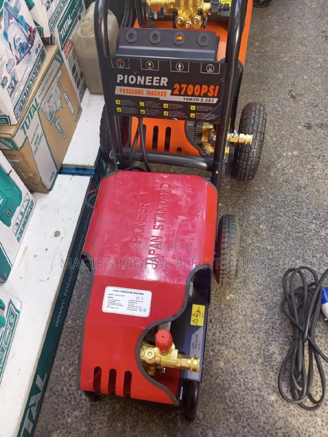 Commercial Standard 2700psi Pioneer Electric Pressure Washer