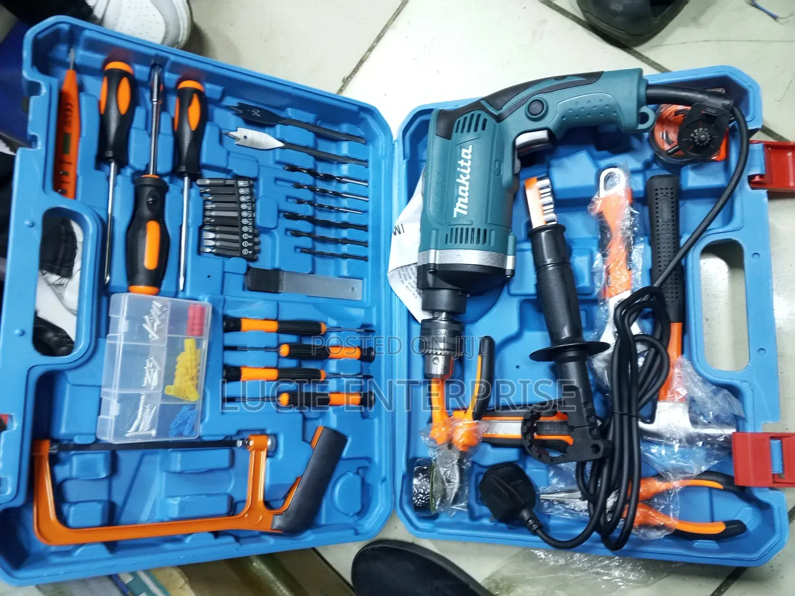 Makita Corded Electric Drillset Toolkit