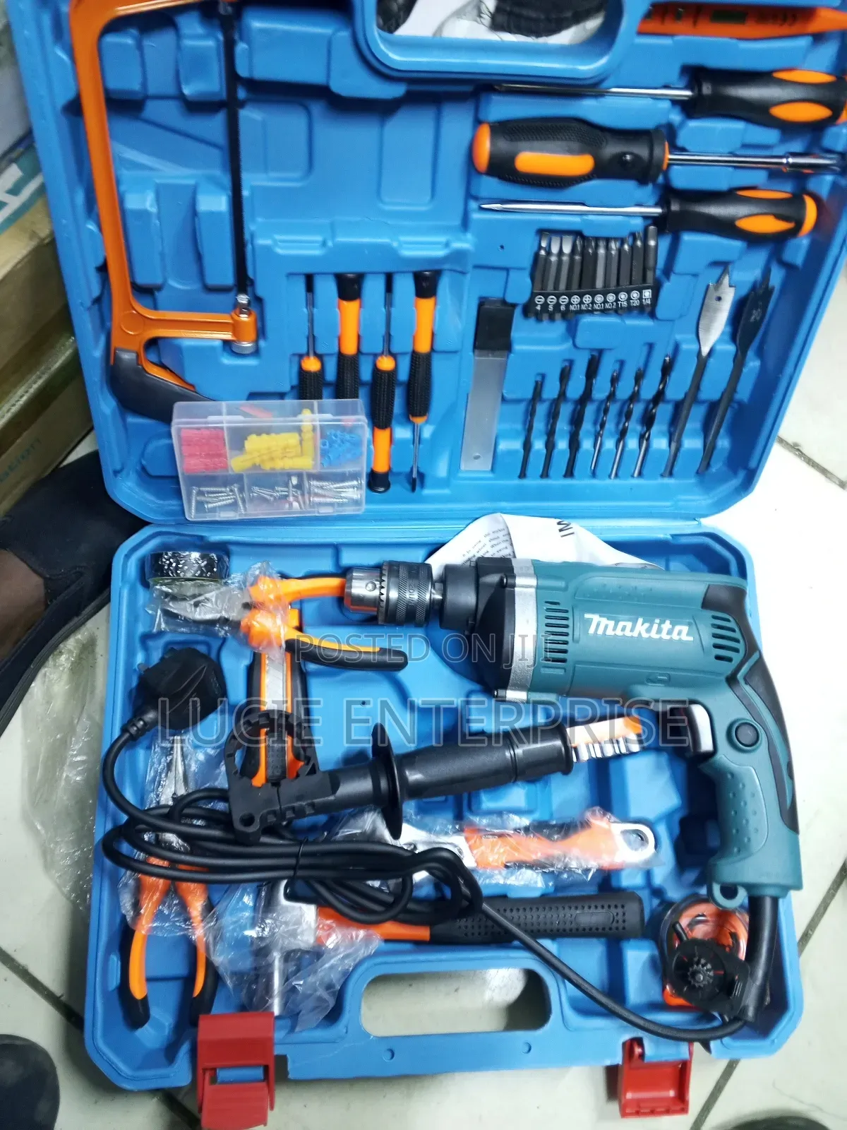 Makita Corded Drillset Toolkit