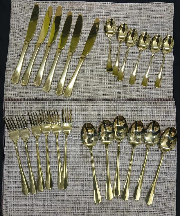 Gold Table Spoon