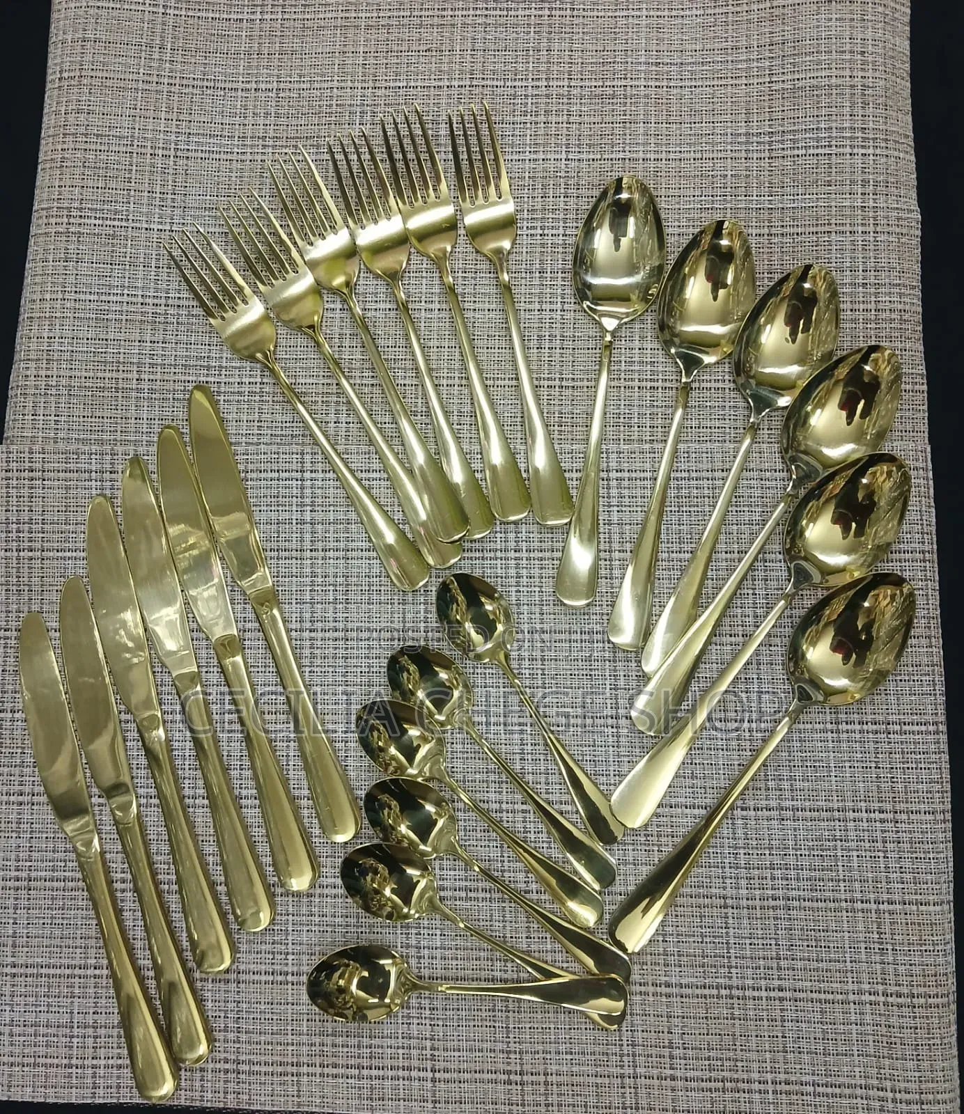 Gold Table Spoon