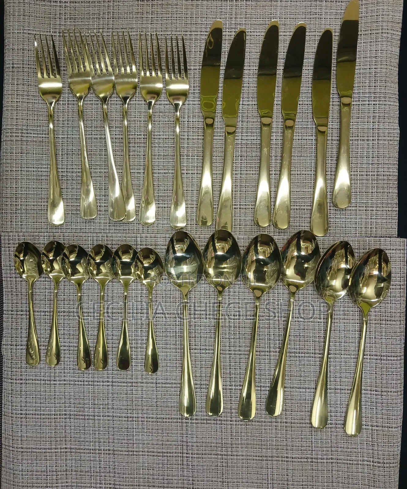 Gold Table Spoon