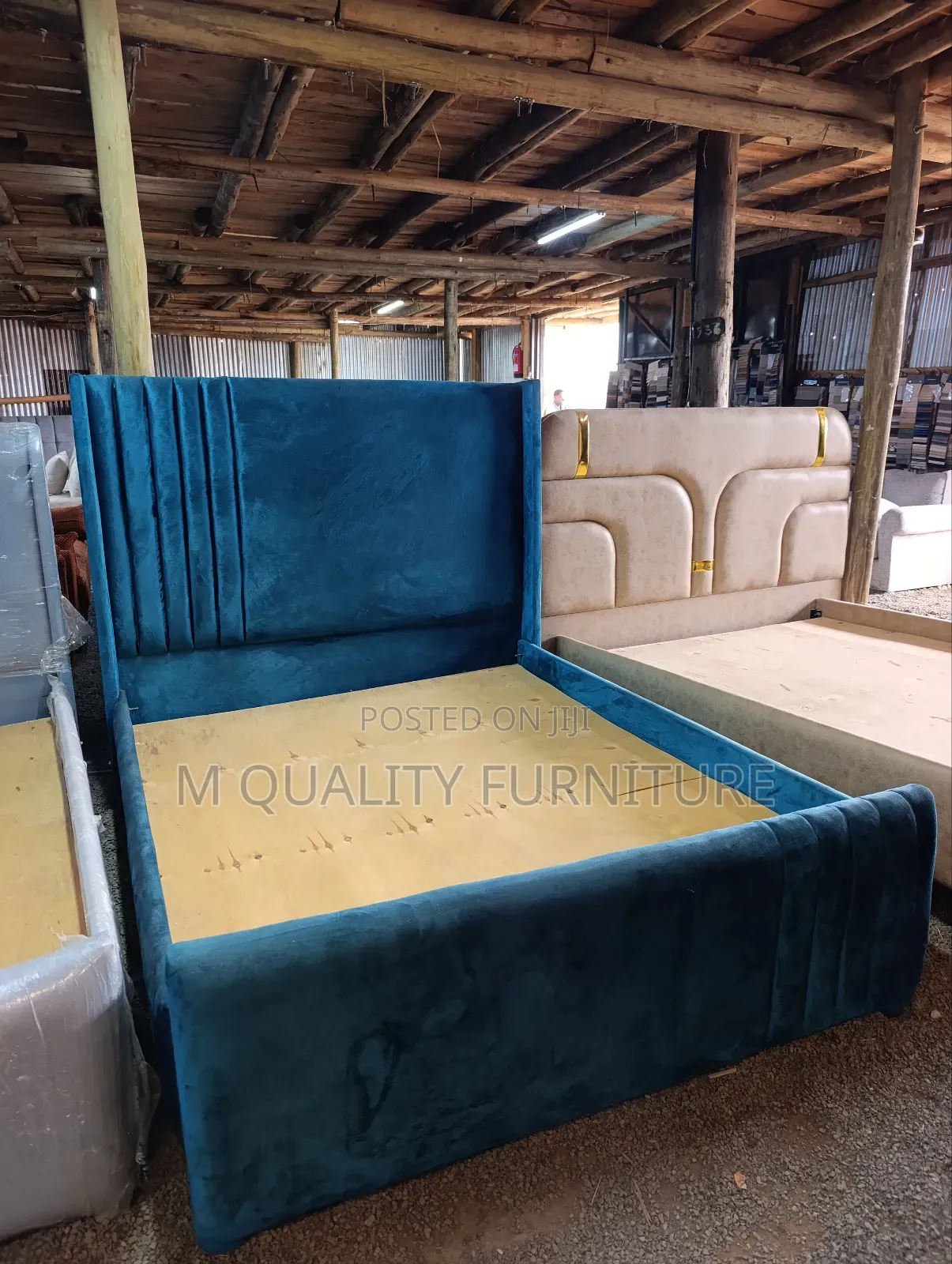 Blue Modern Luxurious Beds