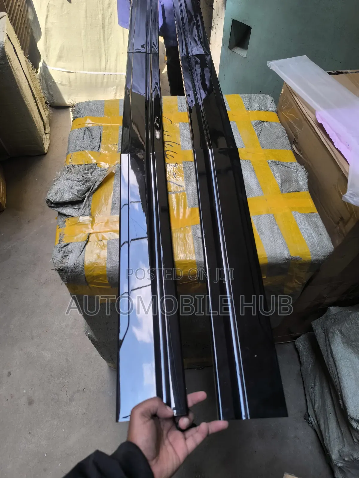 Black Side Skirts - Universal Shinny Black Skirts