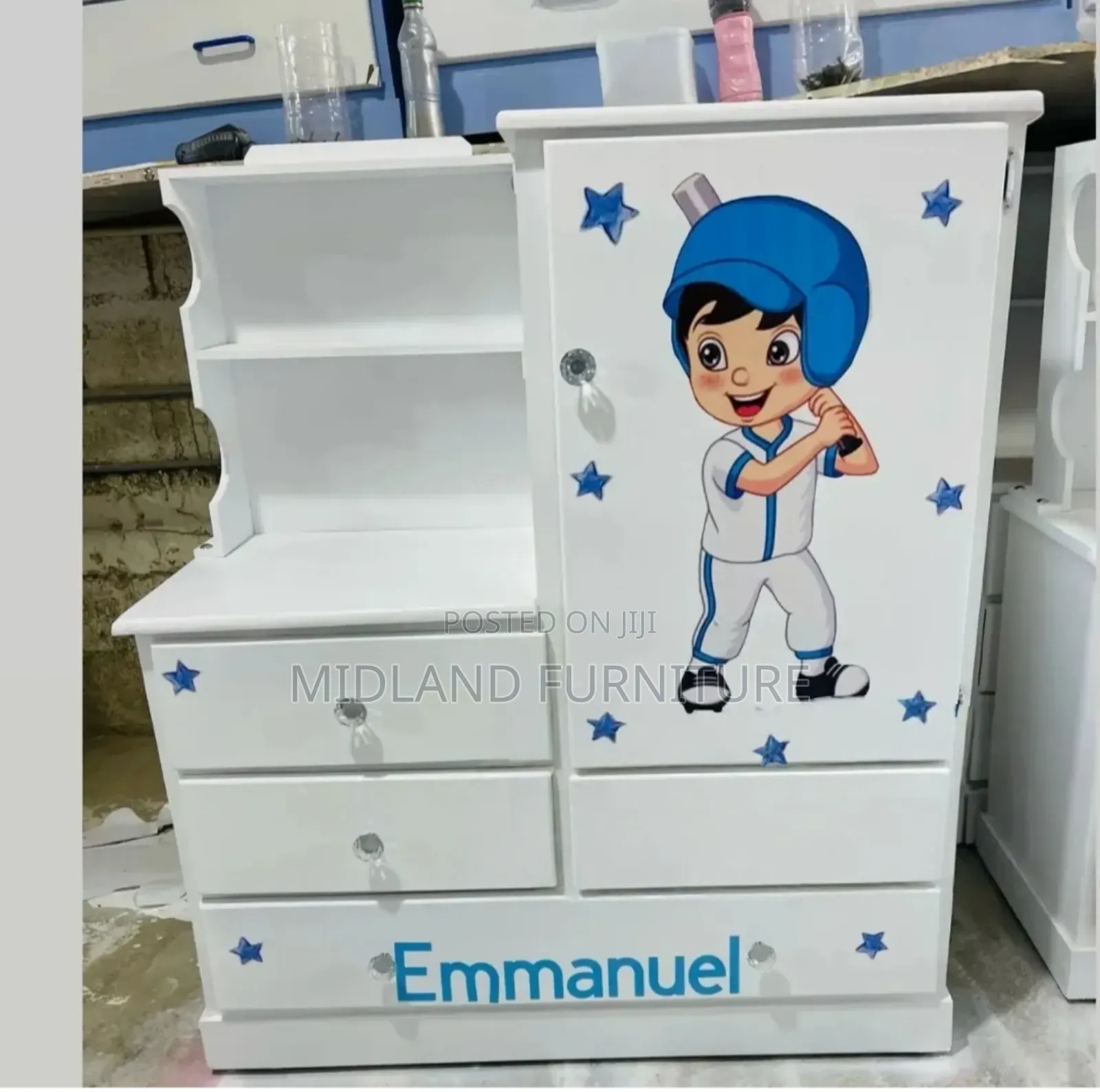 Kids Wardrobe With Drawers / Kids Cupboard / K