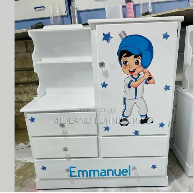 Kids Wardrobe With Drawers / Kids Cupboard / K - thumbnail 2